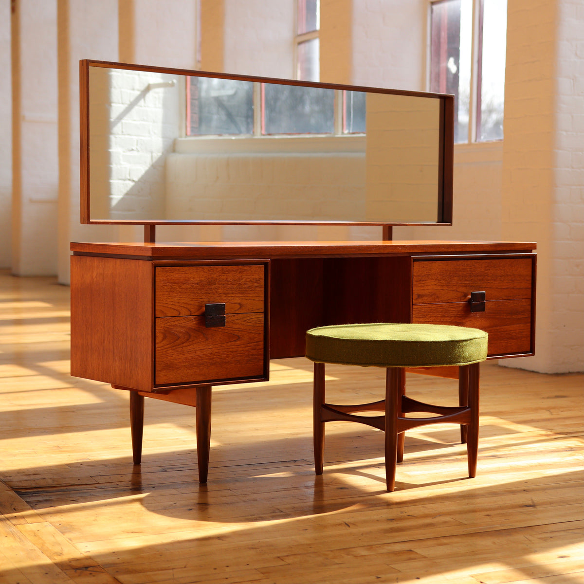 GPlan Dressing Table and Stool Reloved Upholstery & Design