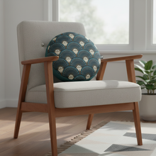 Load image into Gallery viewer, Martini Deco Velvet Round Cushion