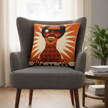 Load image into Gallery viewer, Stevie Wonder Cushion