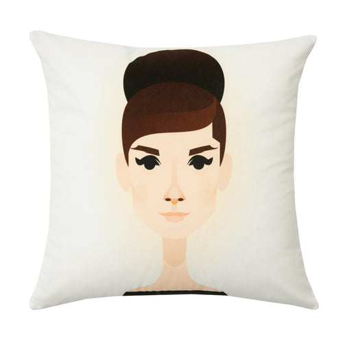 Audrey Hepburn cushion