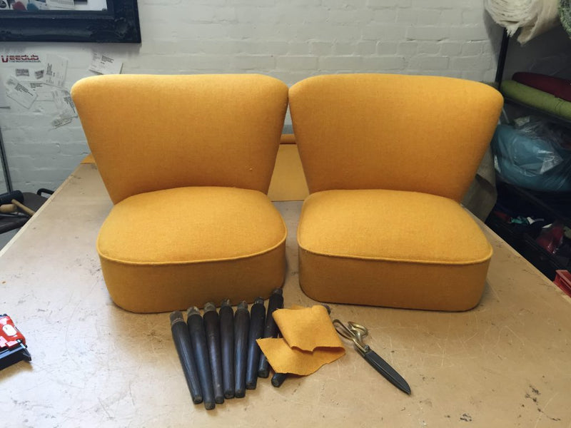 Traditional upholstery techniques