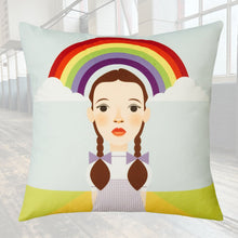 Load image into Gallery viewer, Somewhere Over the Rainbow Cushion
